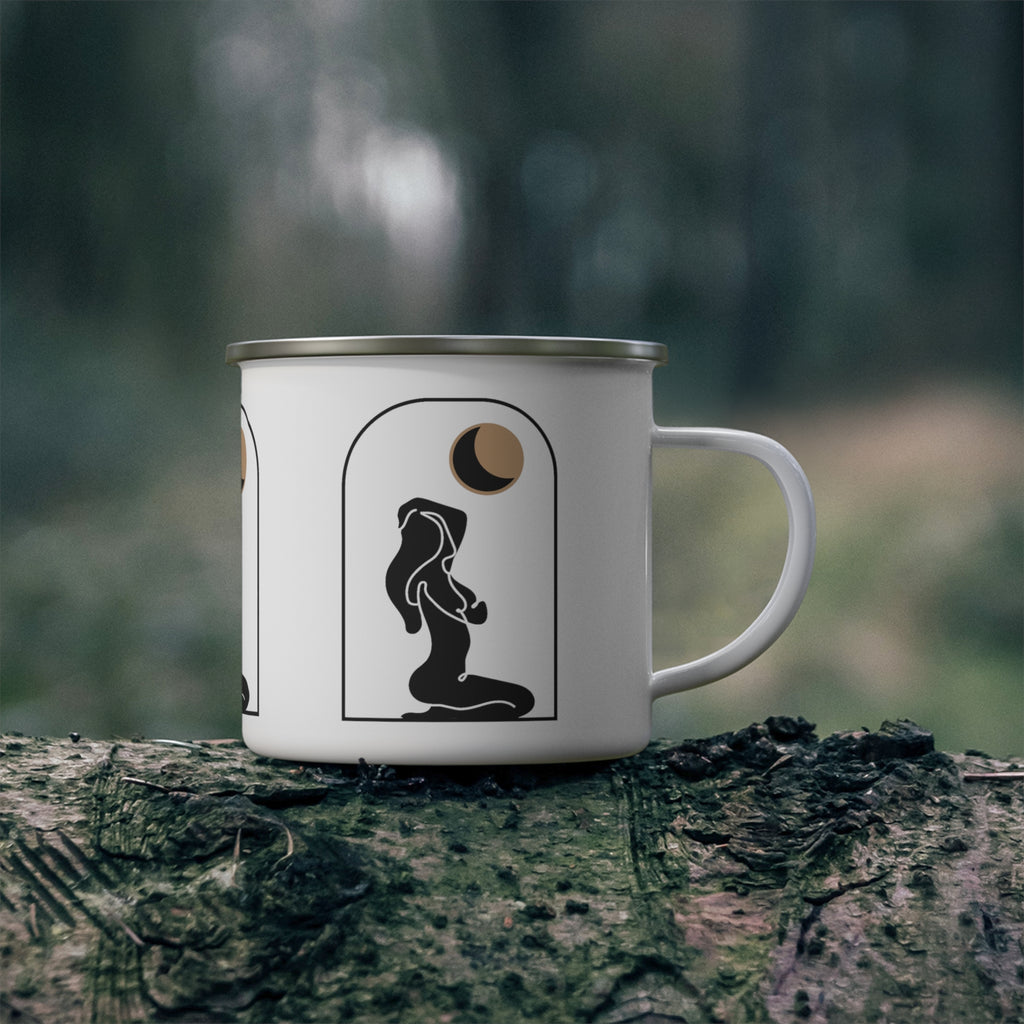 Modern Aphrodite Enamel Mug