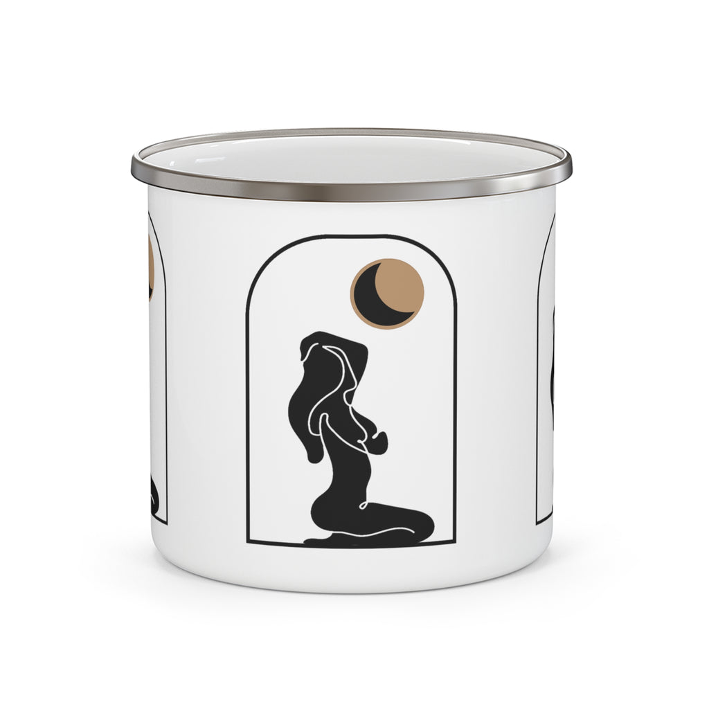 Modern Aphrodite Enamel Mug