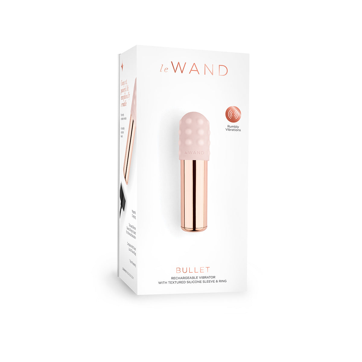 LE WAND CHROME BULLET - ROSE GOLD Modern Aphrodite LLC LE WAND CHROME BULLET - ROSE GOLD Modern Aphrodite LLC