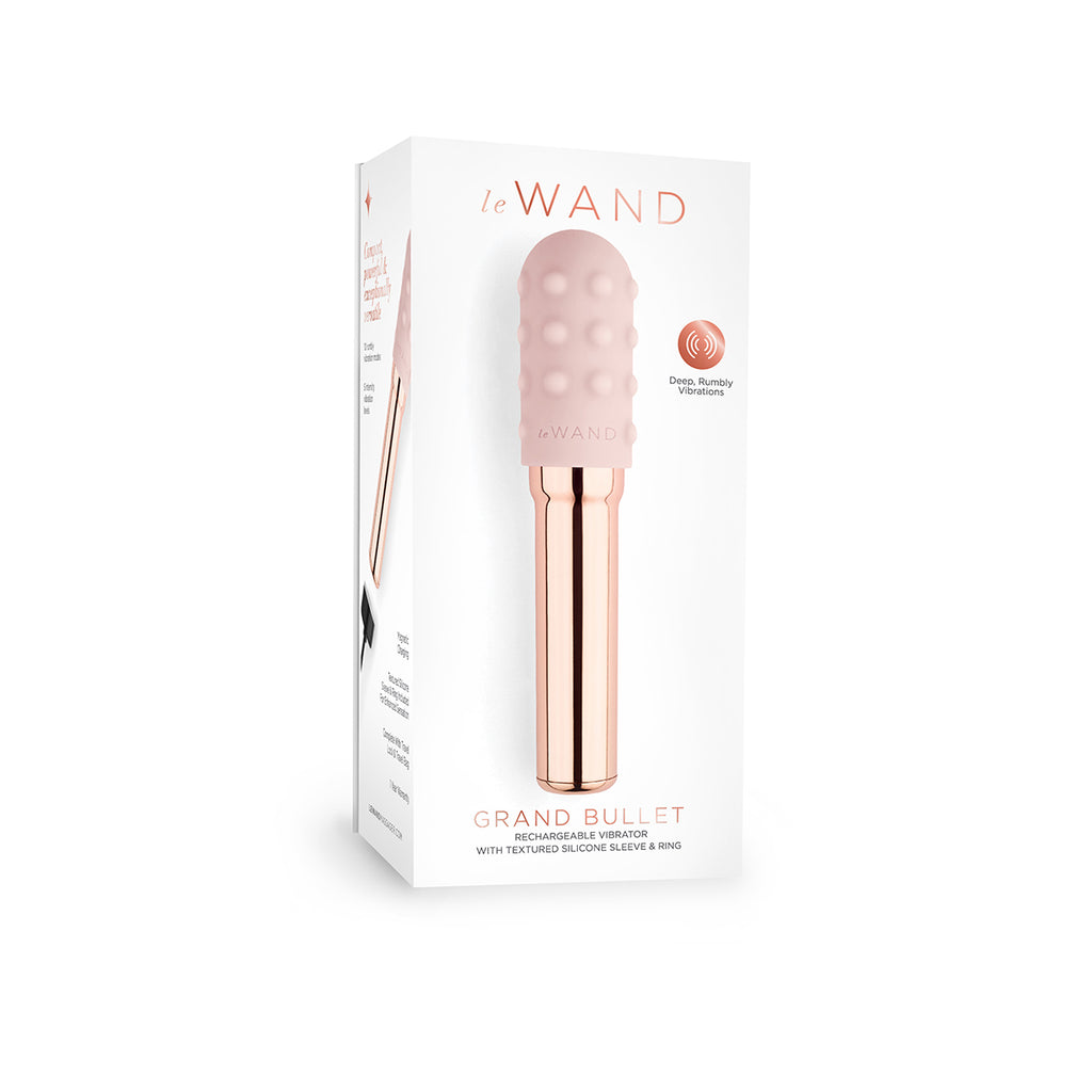 LE WAND CHROME GRAND BULLET - ROSE GOLD