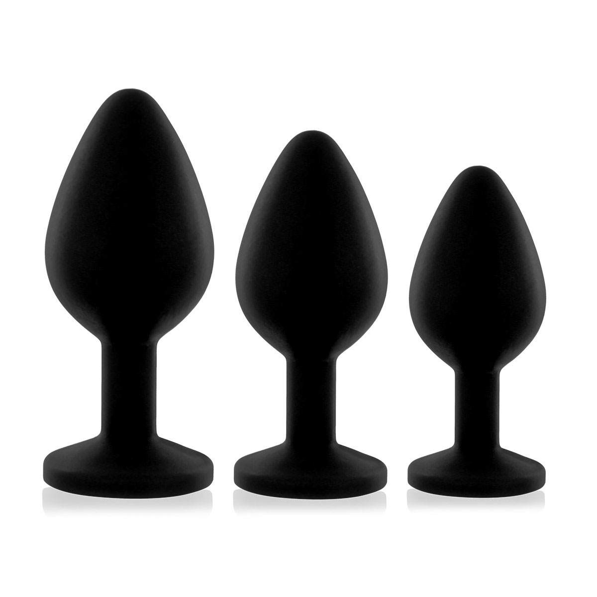 RIANNE S BOOTY PLUG SET 3-PACK Modern Aphrodite LLC RIANNE S BOOTY PLUG SET 3-PACK Modern Aphrodite LLC